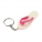 Breloc in forma de slap culoare roz